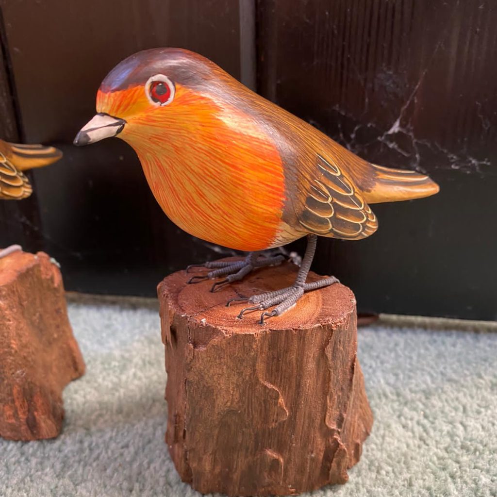 Robin Handpainted Ornament